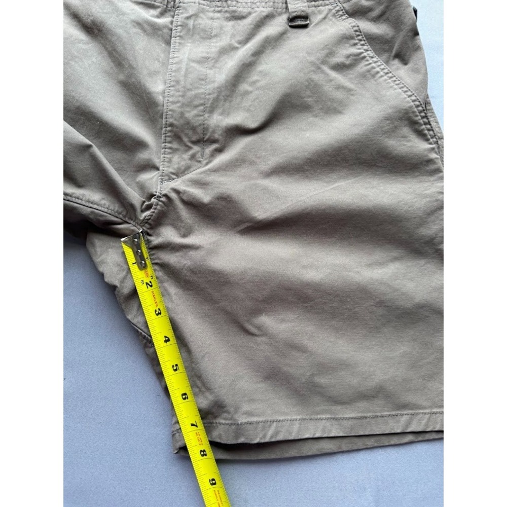 Wrangler Outdoor Shorts Men 36 Brown Performance Stretch‎ Pockets Hiking Casual - Picture 9 of 14